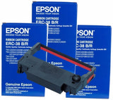 Box 10 Cinta Epson ERC-38 B/R para impresoras Epson/Bixolon