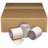 3 Ply Cash Register Rolls 3-1/8" X 65', Box of 50